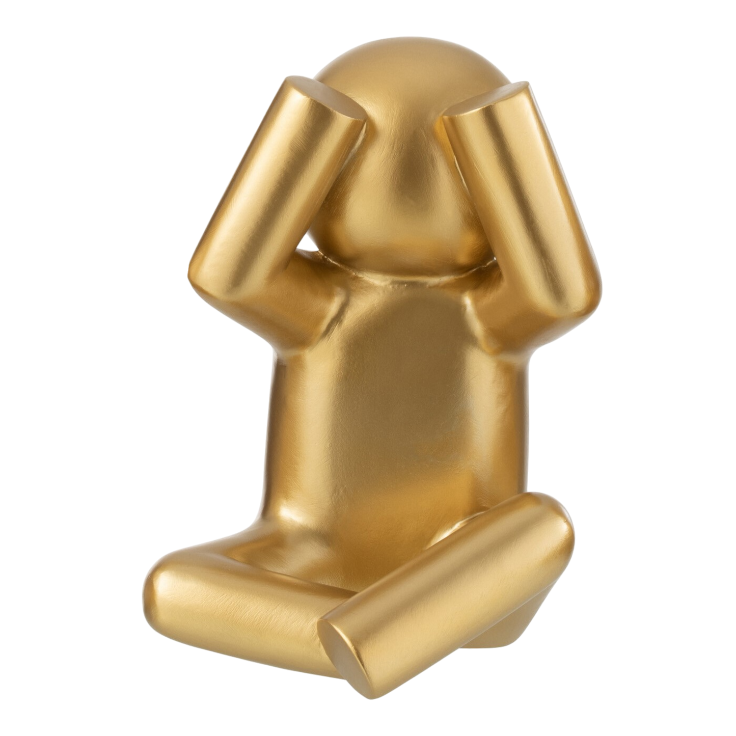 ASSORTIMENT VAN 3 “P’TIT MAURICE” ZITTEN GOUD