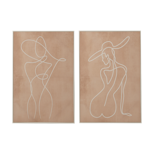 Tableaux femme ligne