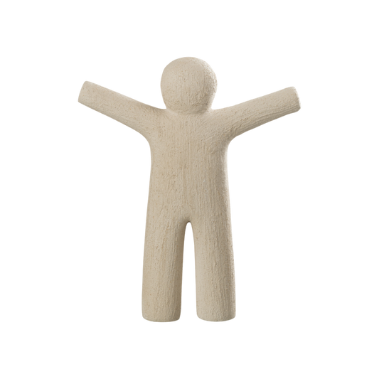 Statue "P'tit Maurice" beige