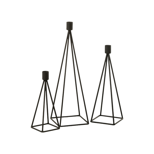 Ensemble de 3 chandeliers