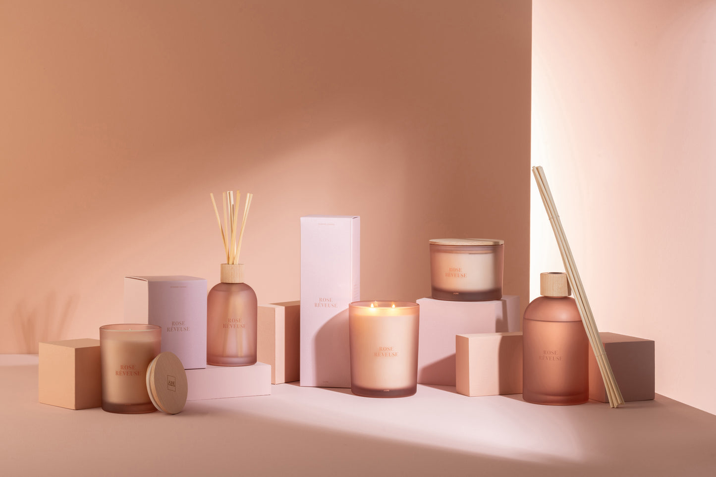 Diffuseur "Accords essentiels" Rose rêveuse