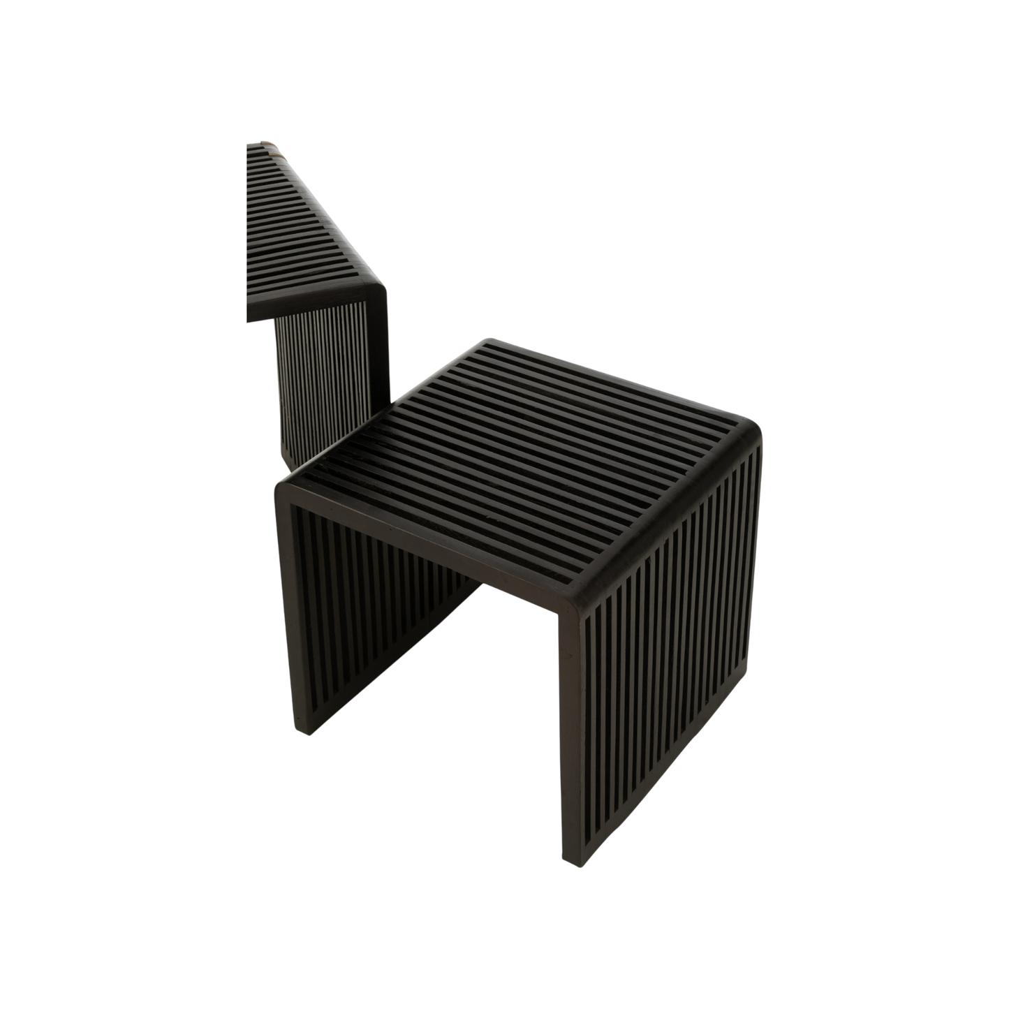 Ensemble de 2 tables basses cubiques