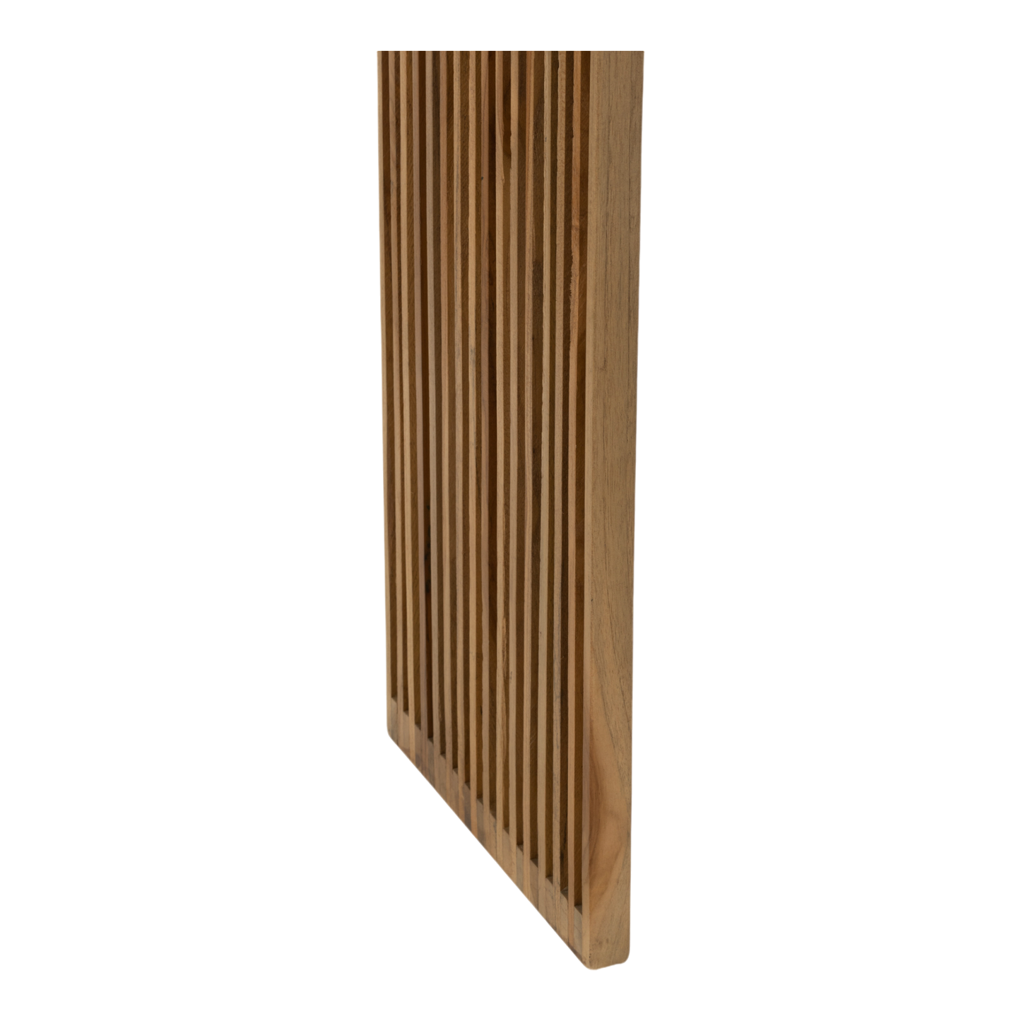 Ensemble de 2 consoles avec étagère teck recycle naturel