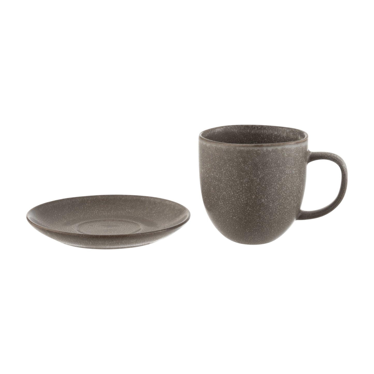 Tasse + Sous-Tasse Louise Marron