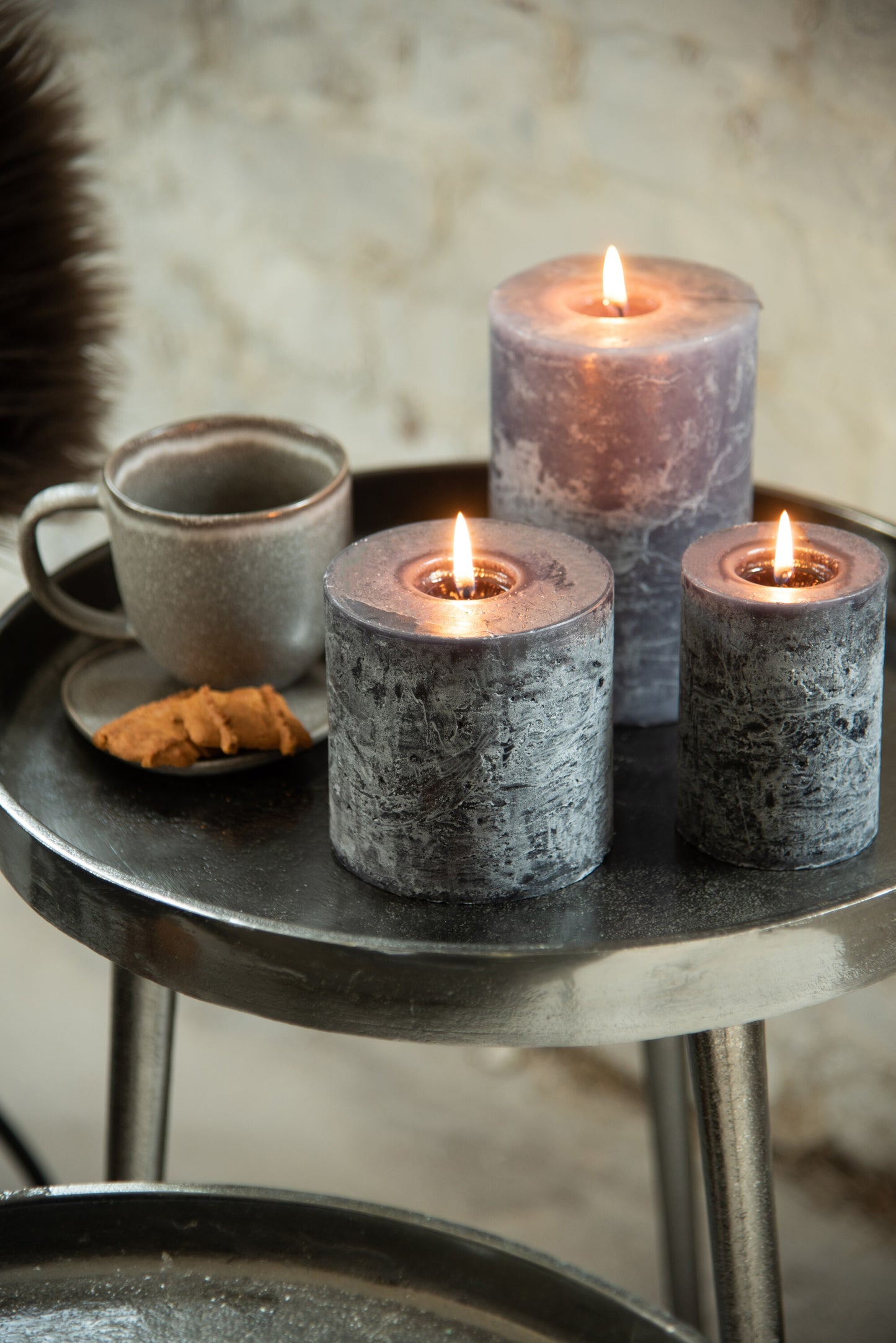 Tasse + Sous-Tasse Louise Marron