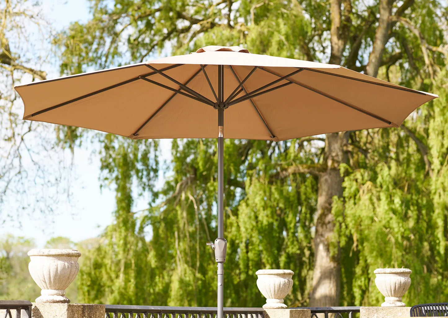 Parasol inclinable Houston Taupe