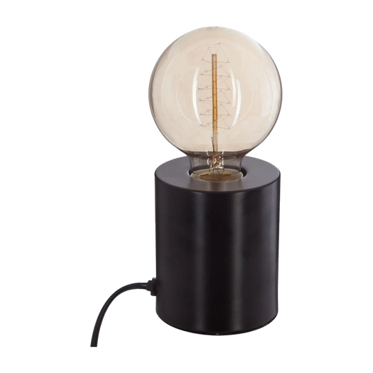 Lampe socle "Saba" noir