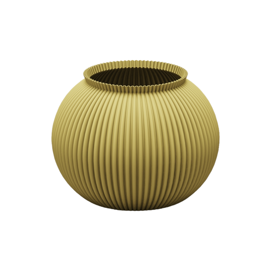 Vase RON Moutarde