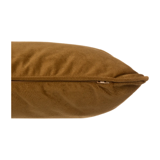 Coussin "Lilou" mordoré