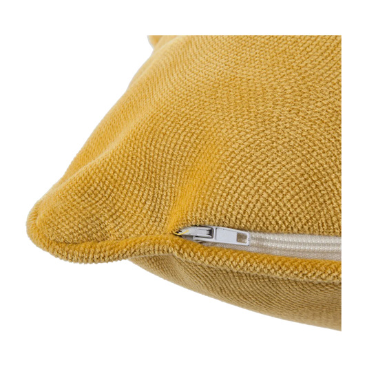 Coussin "Lilou" ocre