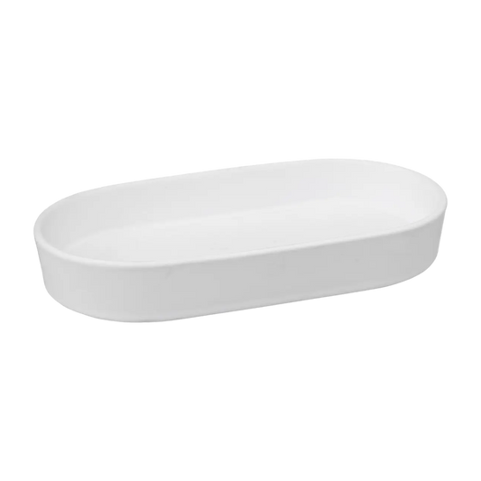 Plateau "Colorama" blanc