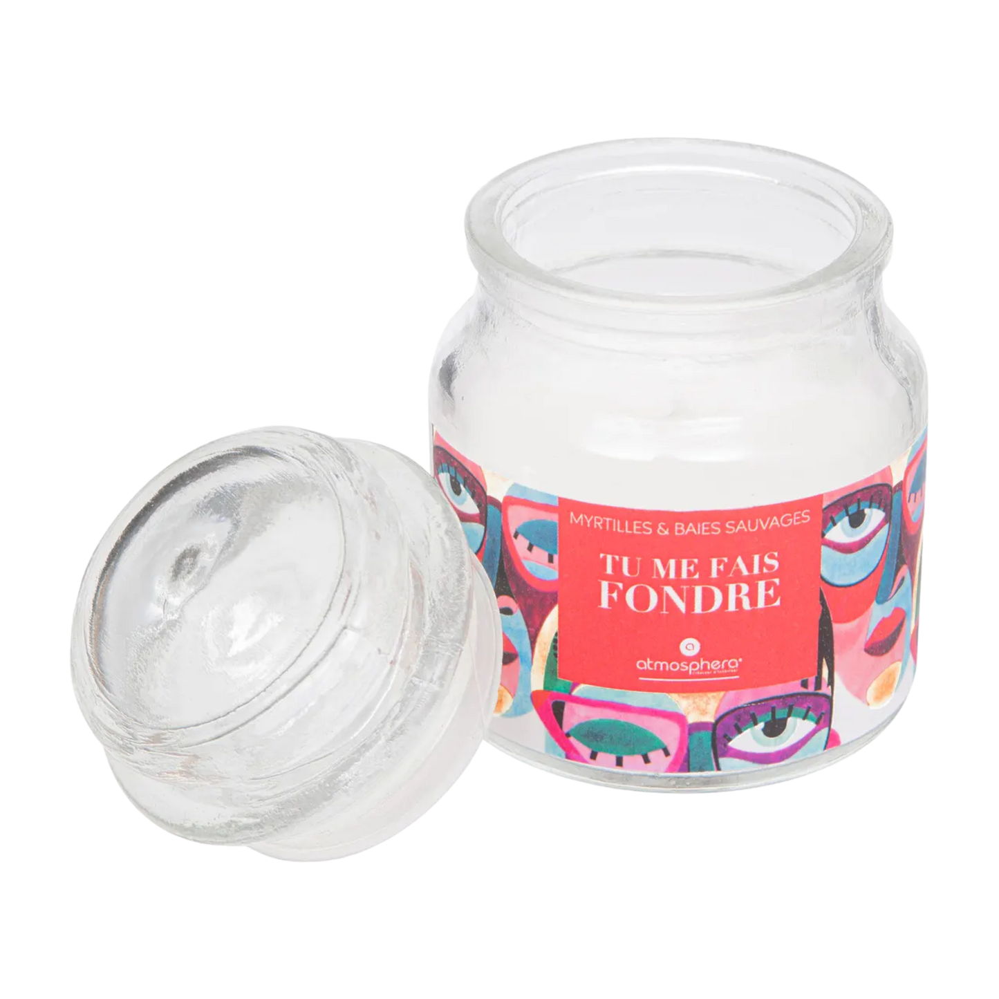 Bougie parfumée "Jomy" myrtilles et baies sauvages