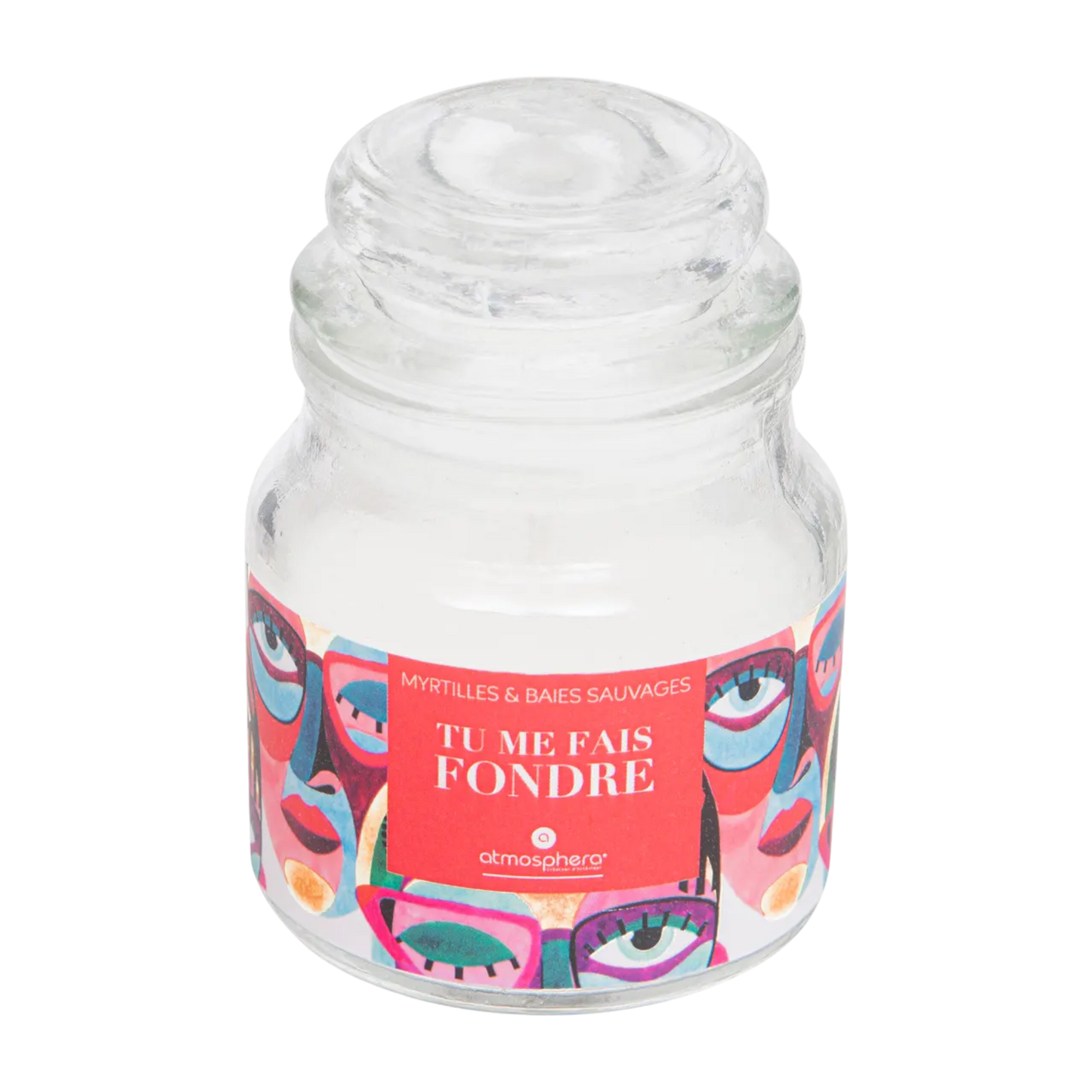 Bougie parfumée "Jomy" myrtilles et baies sauvages