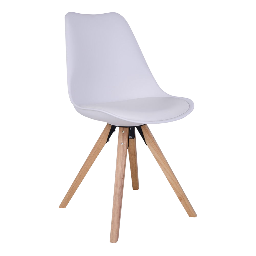 Chaise de salle à manger Bergen (ensemble de 2) blanc