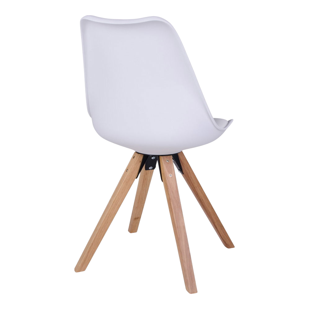 Chaise de salle à manger Bergen (ensemble de 2) blanc
