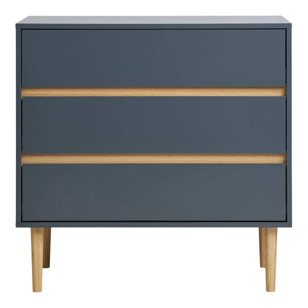 Armoire 3 tiroirs gris foncé Bisley
