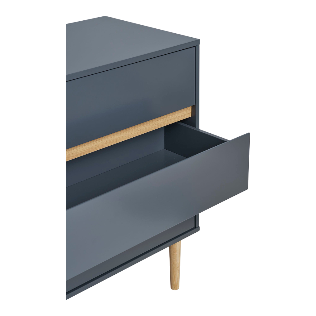 Armoire 3 tiroirs gris foncé Bisley