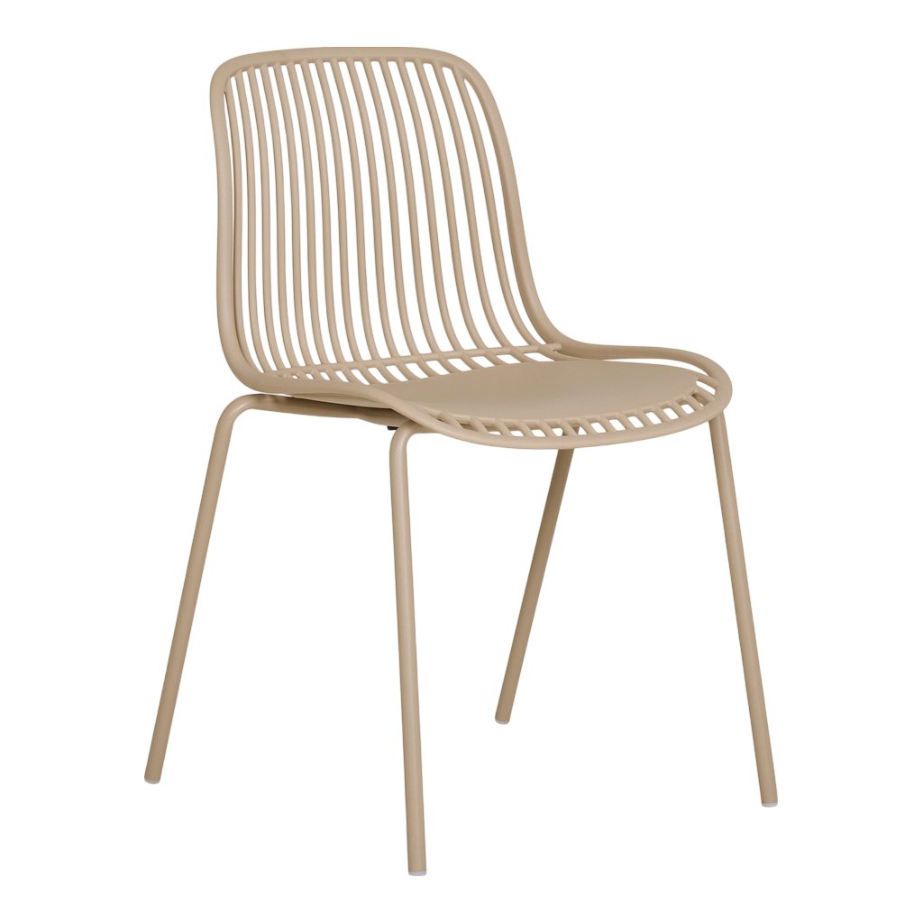 Chaise de jardin Branson (ensemble de 4) Sable