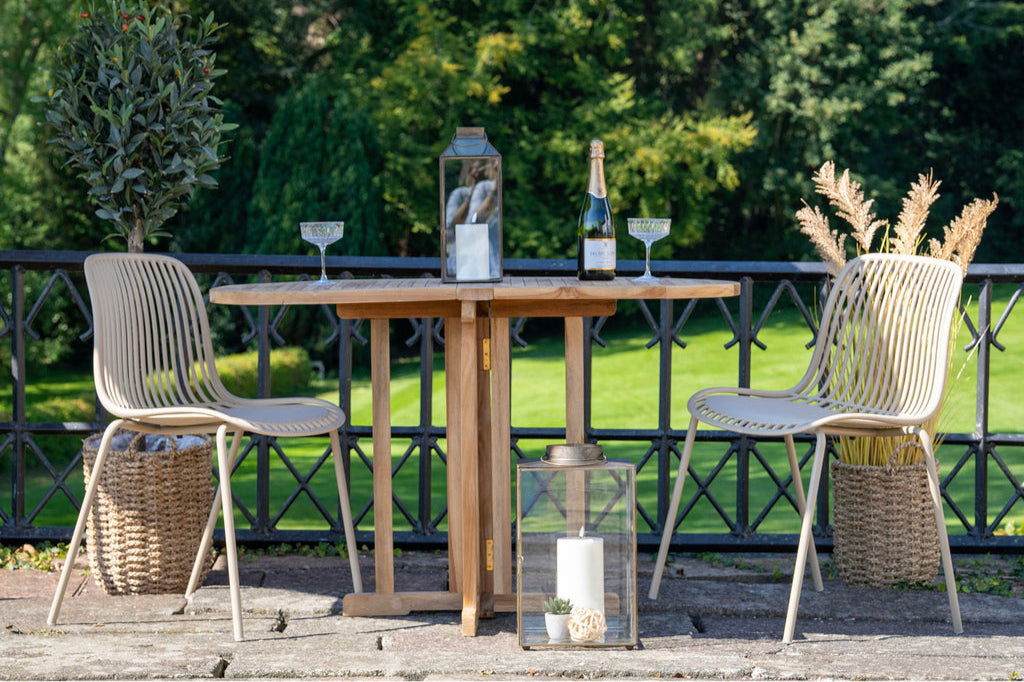 Chaise de jardin Branson (ensemble de 4) Sable