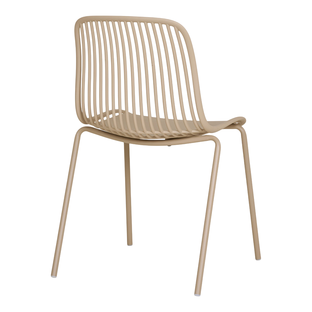 Chaise de jardin Branson (ensemble de 4) Sable