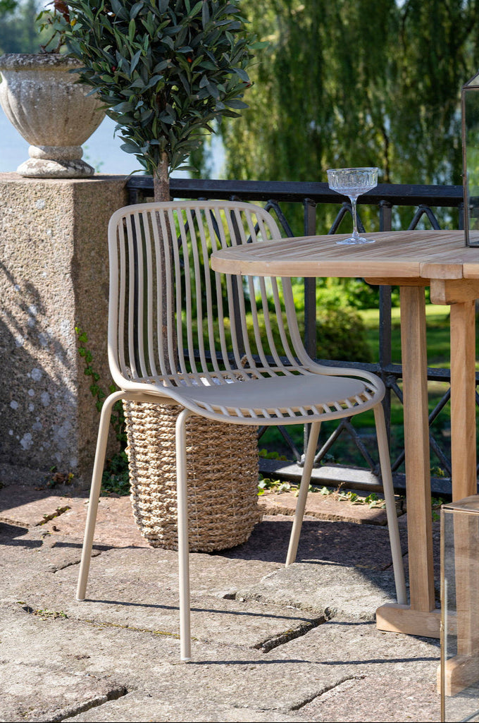 Chaise de jardin Branson (ensemble de 4) Sable