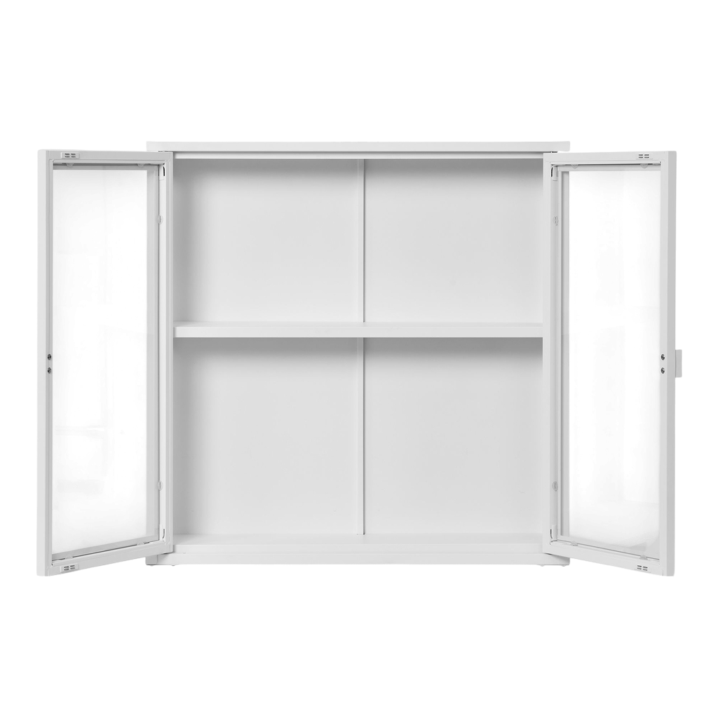 Meuble vitrine blanc Brisbane
