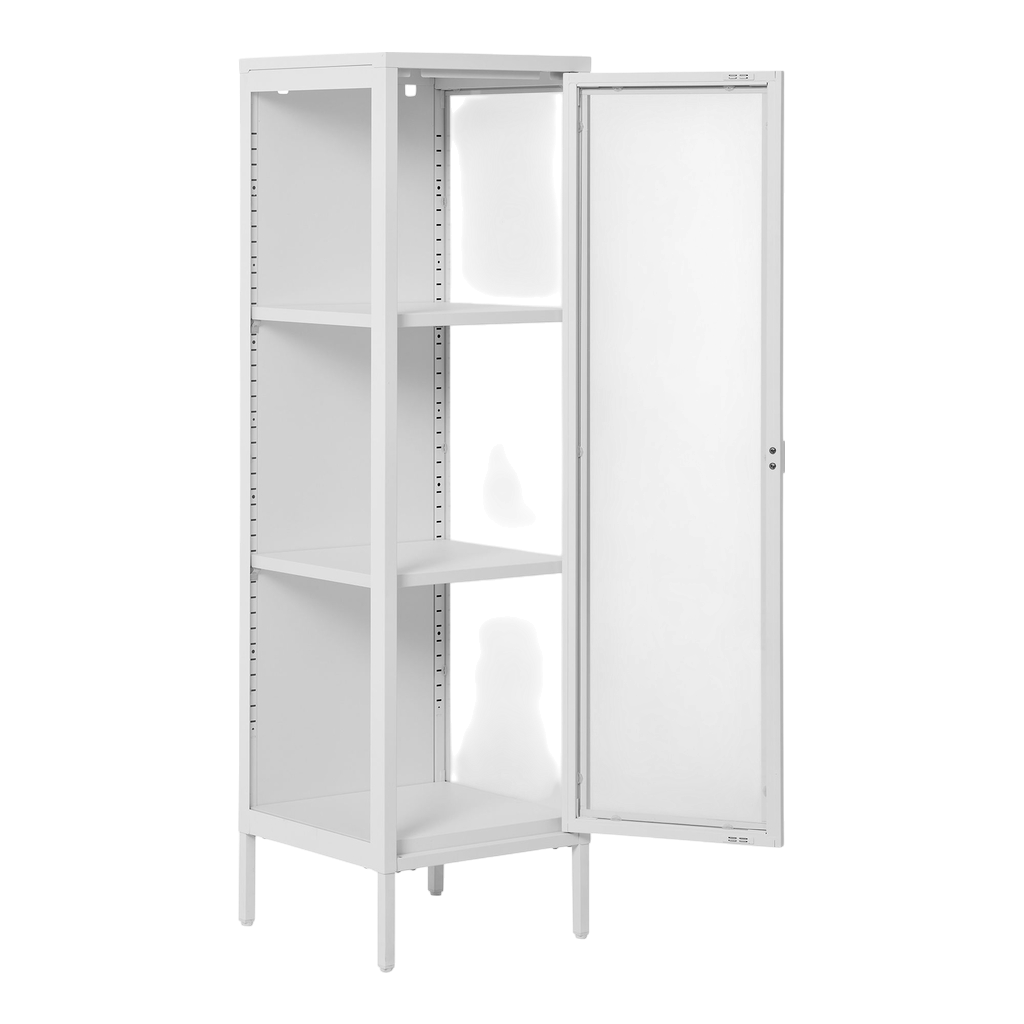 Meuble vitrine blanc Brisbane