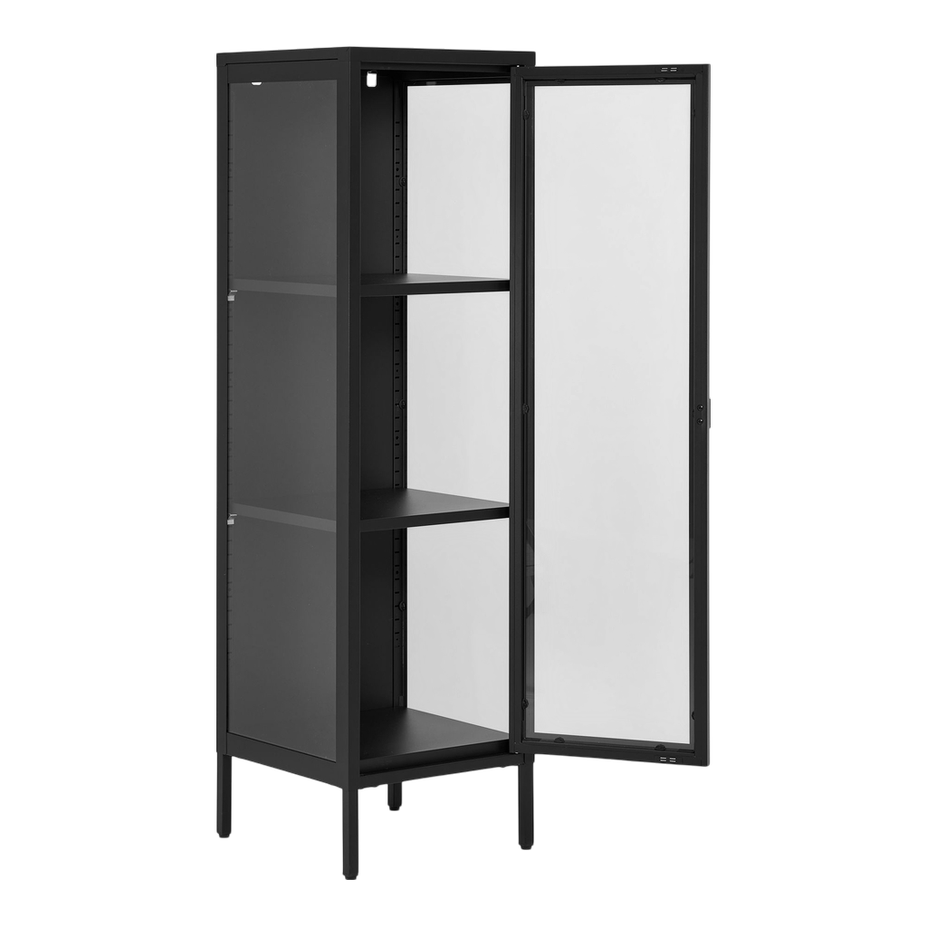 Meuble vitrine Noir Brisbane