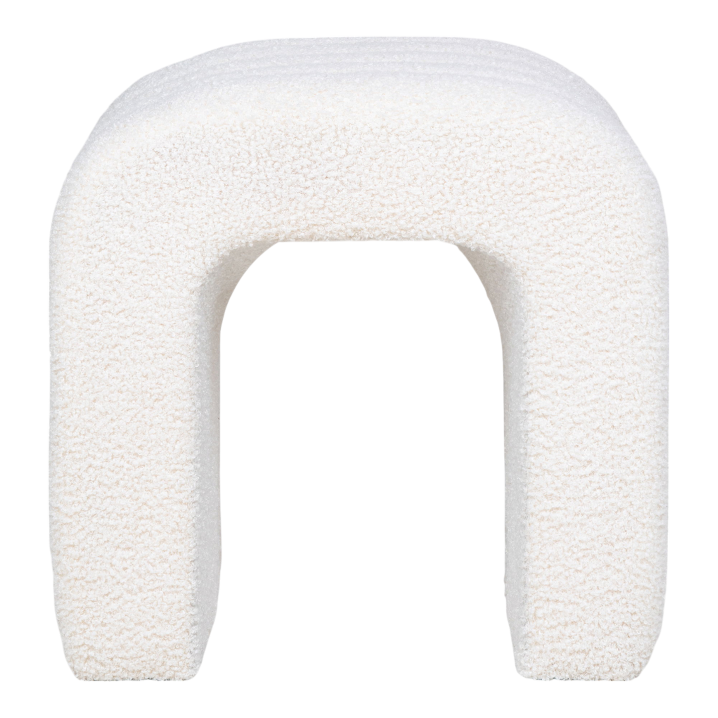 Pouf blanc Colma