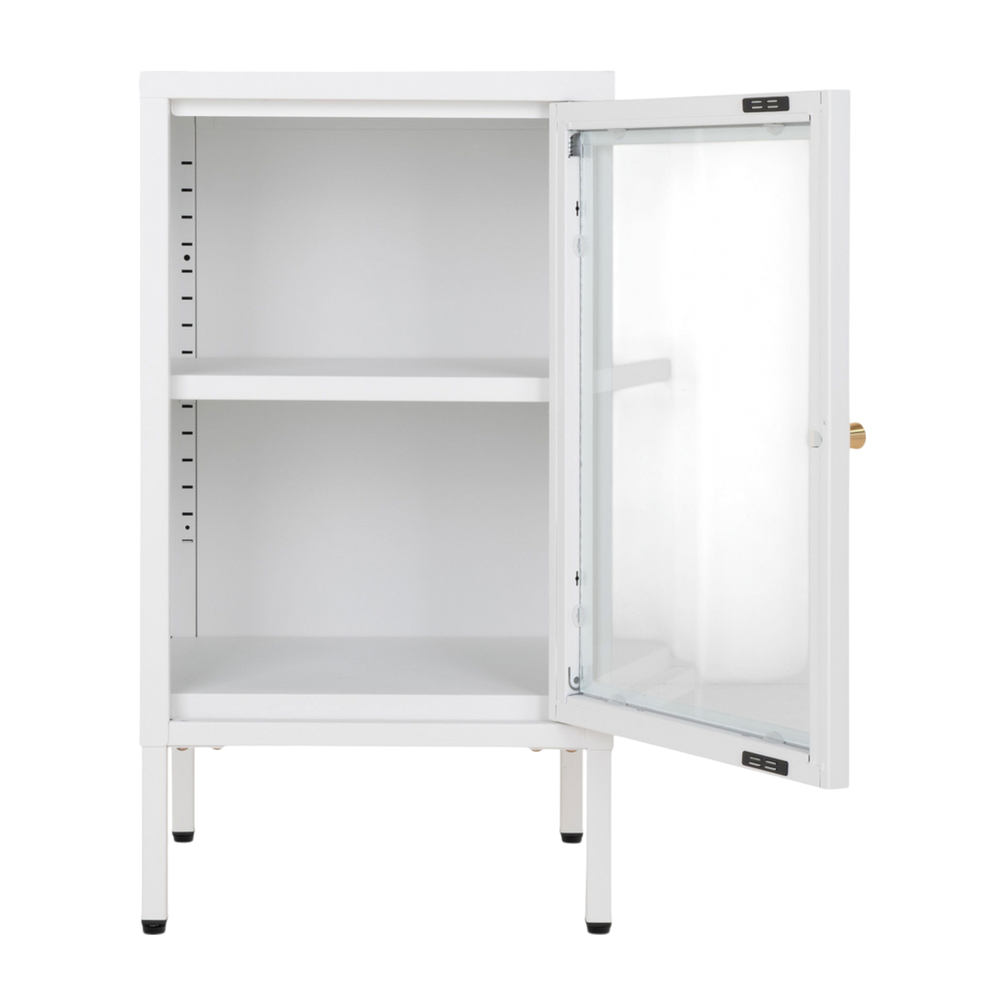 Meuble vitrine blanc Dalby