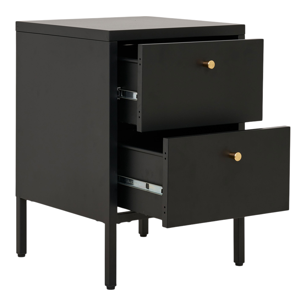 Meuble de rangement noir Dalby