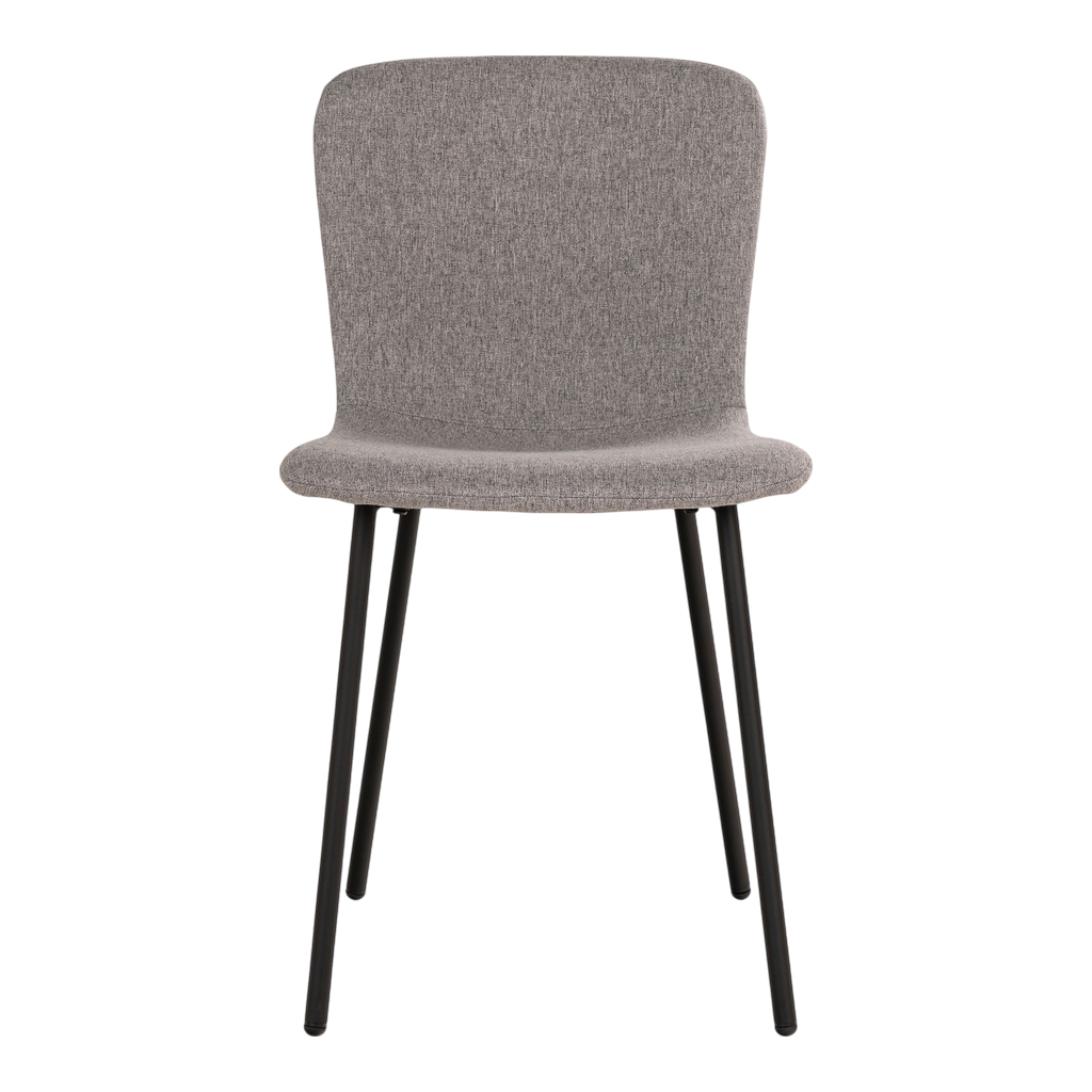 Chaise de salle à manger Halden (ensemble de 2) gris clair
