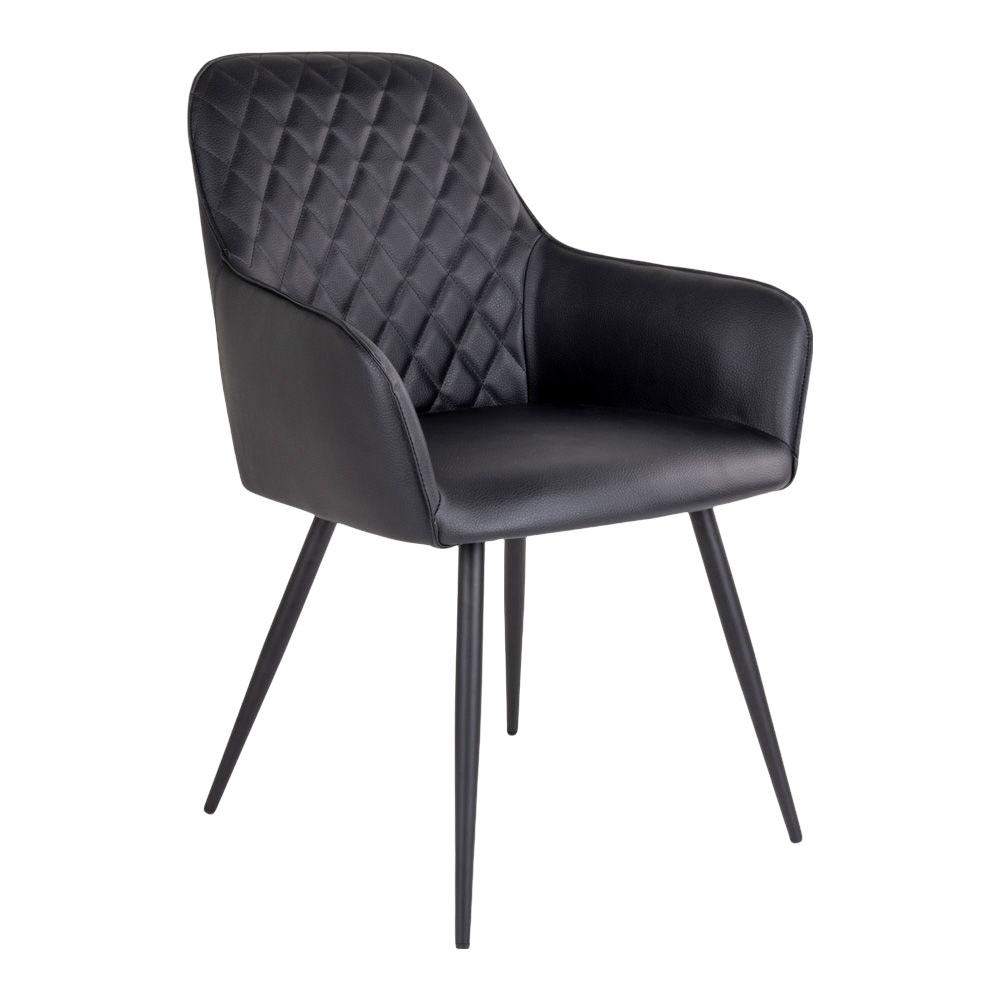 Chaise de salle à manger Harbo (ensemble de 2) noir
