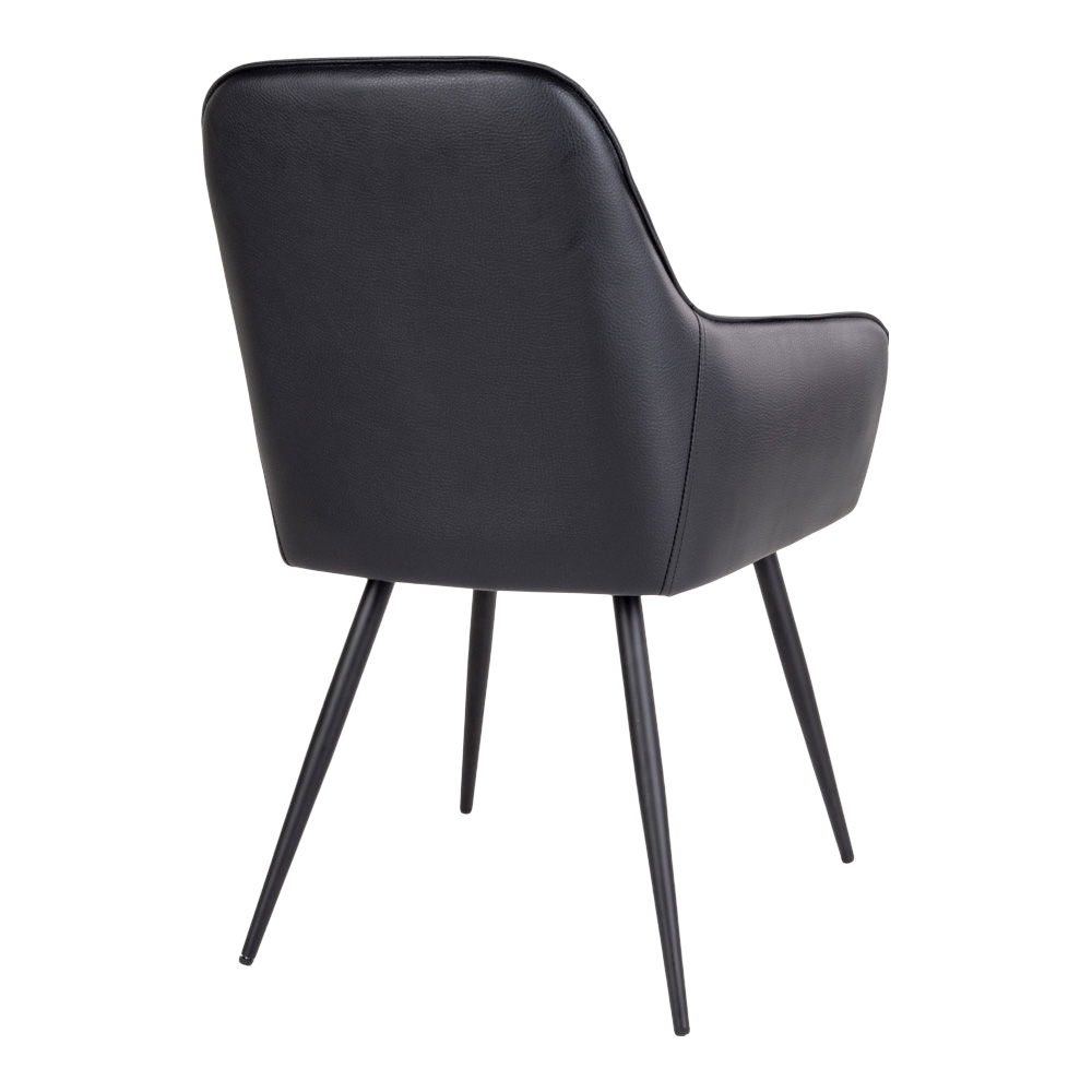 Chaise de salle à manger Harbo (ensemble de 2) noir