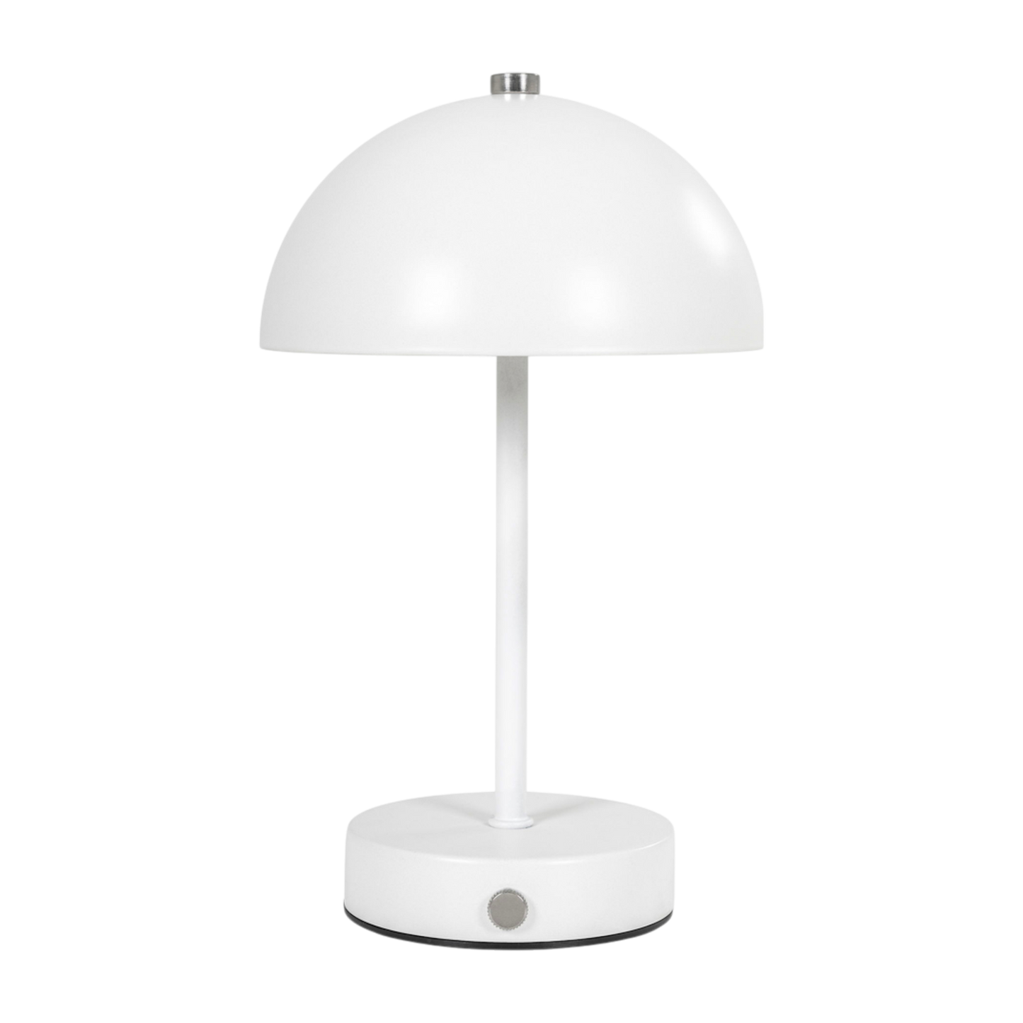 Lampe de table blanche rechargeable LED Holt