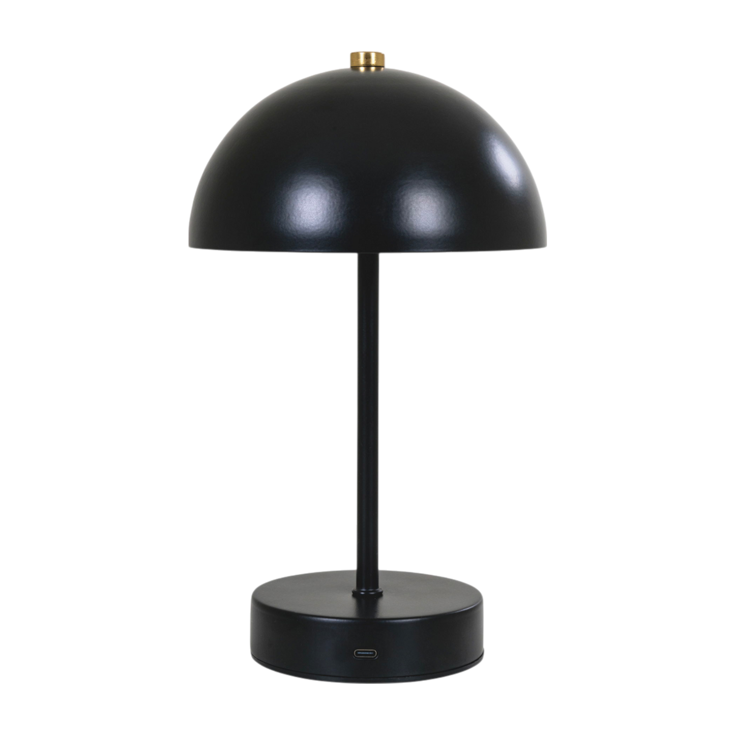 Lampe de table, LED rechargeable Holt Noir