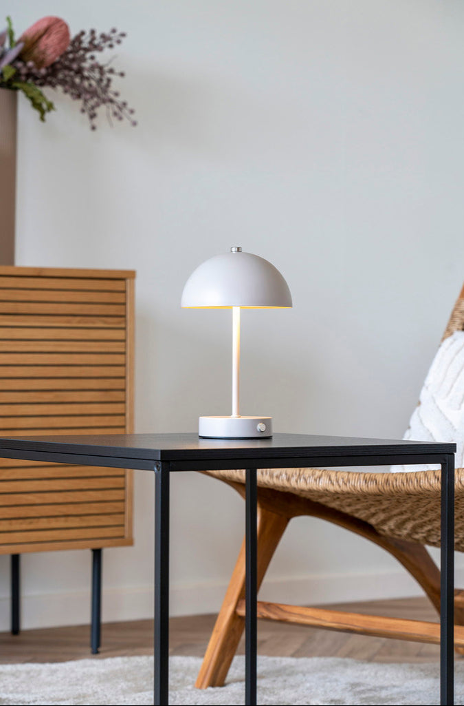 Lampe de table sable rechargeable Holt