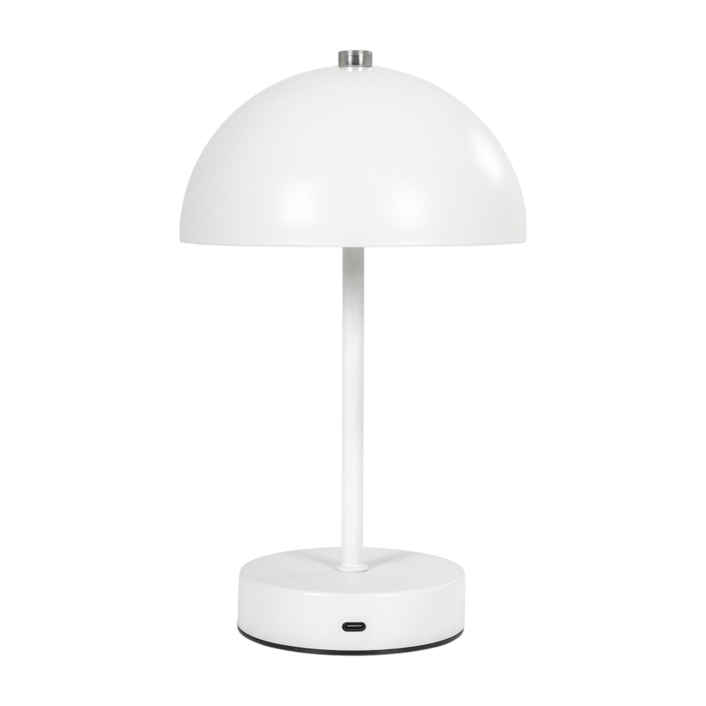 Lampe de table blanche rechargeable LED Holt