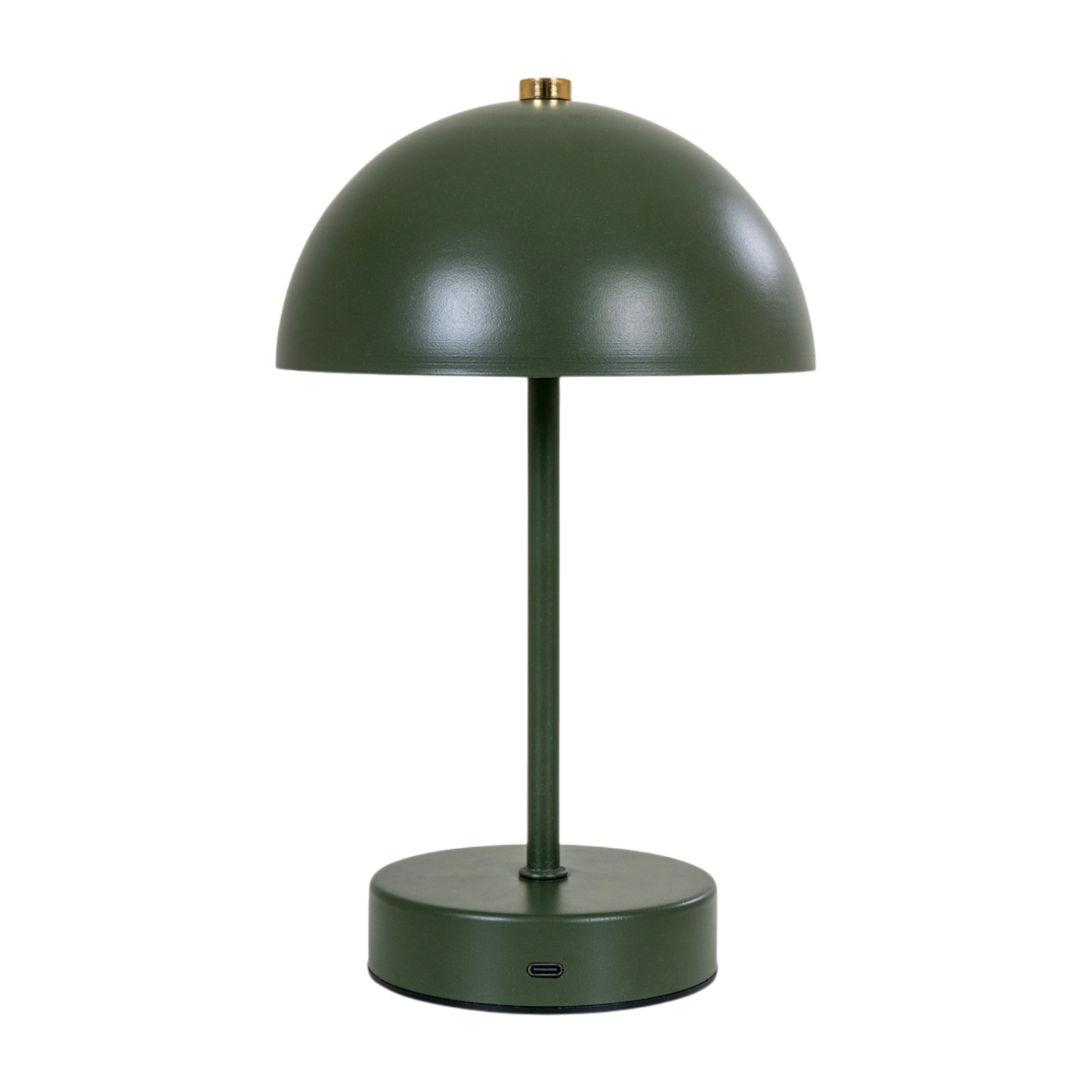 Lampe de table verte rechargeable Holt
