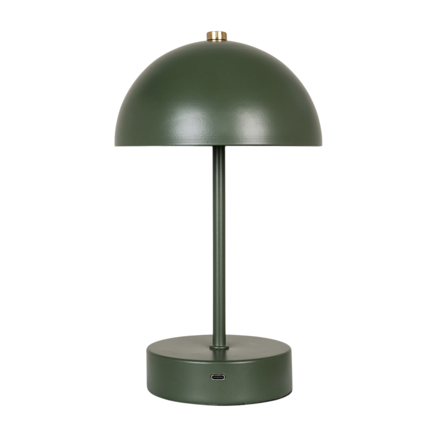 Lampe de table verte rechargeable Holt