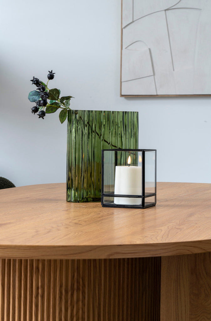 Porte bougies noir Hurricane