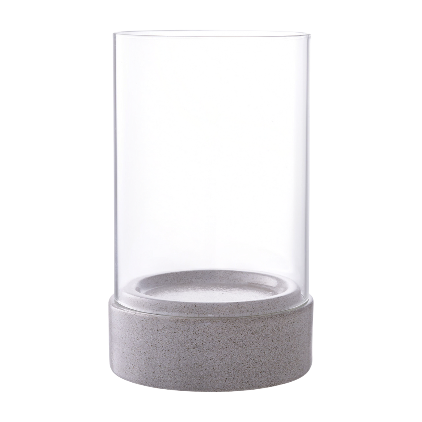 Porte bougies gris Hurricane