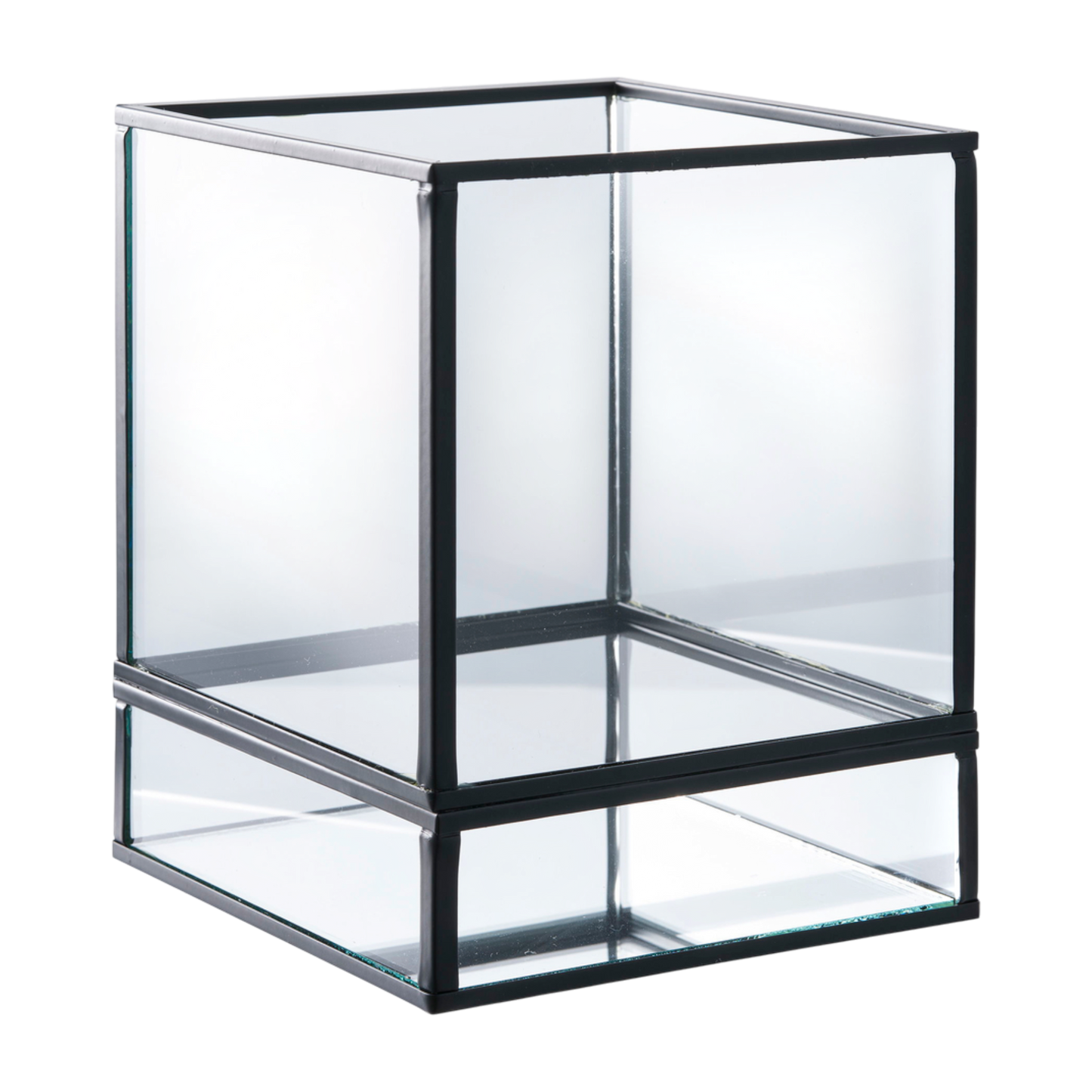 Porte bougies noir Hurricane