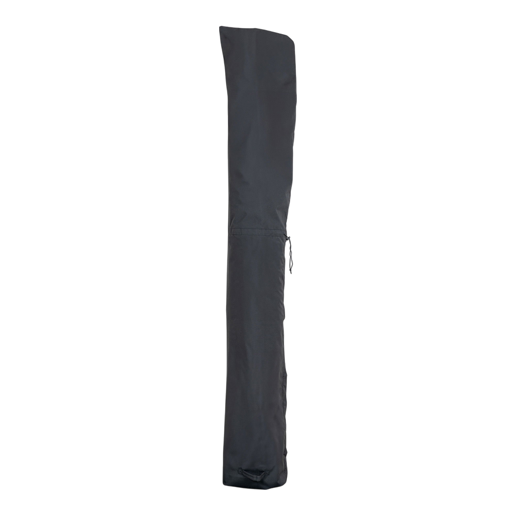 Housse de protection luxe pour parasol suspendu en polyester gris