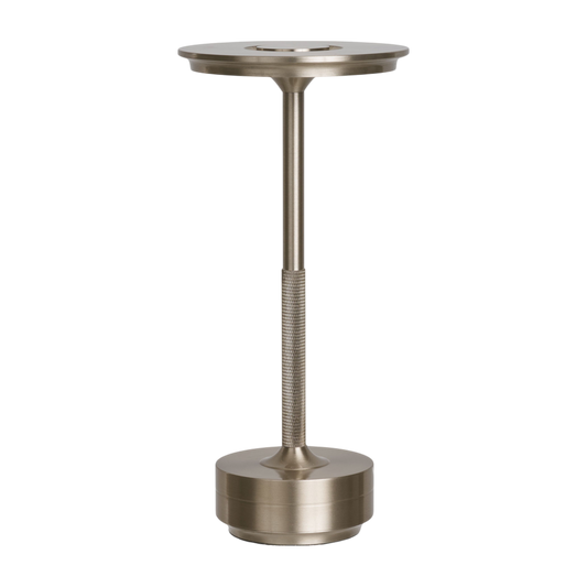 Lampe de table, LED rechargeable Lyneham argent