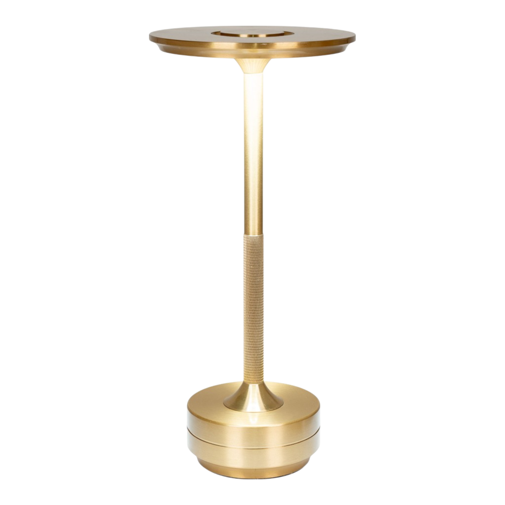 Lampe de table, LED rechargeable Lyneham Laiton