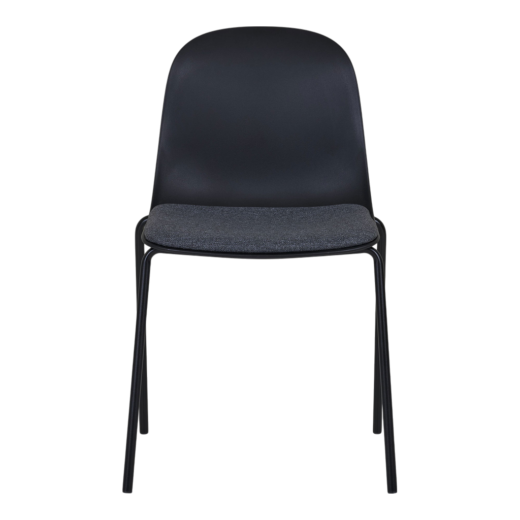 Chaise de salle à manger Madalena (ensemble de 2) noir