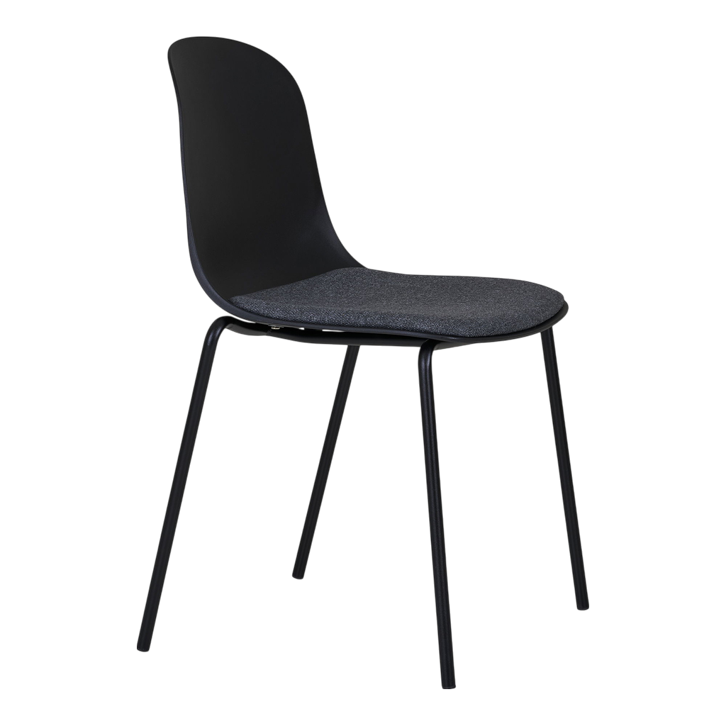 Chaise de salle à manger Madalena (ensemble de 2) noir