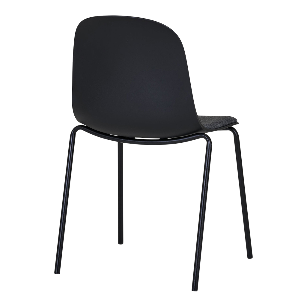 Chaise de salle à manger Madalena (ensemble de 2) noir