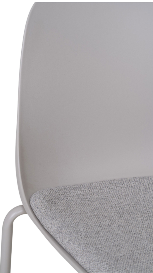 Chaise de salle à manger Madalena (ensemble de 2) Gris clair